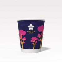 كوب إكسيلسو الورقي – إصدار الغابات الوردية