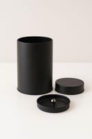 علبة حفظ الماتشا - اسود