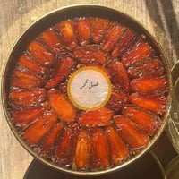 تنك 2 كيلو تمر صفري بيشة حبة كبيرة