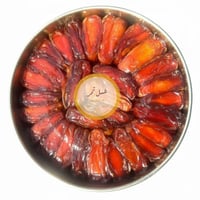 تنكة 2 كيلو تمر صفري بيشة صافي حبة كبيرة VIP