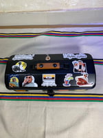 صندوق شاي حديد فارغ