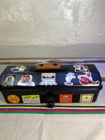 صندوق شاي حديد فارغ