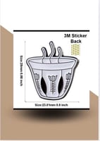 استيكر حديد للجوال فنجال 3M