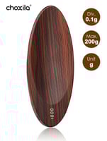 ميزان الكتروني خشبي