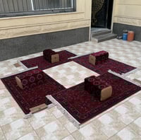 طقم مدات رياش ملبسة