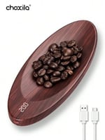 ميزان الكتروني خشبي