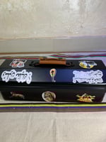 صندوق شاي حديد فارغ