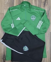 طقم تمرين الاهلي مع سروال طويل