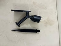 كشاف غرس حدائق مدمج طاقة شمسية وقاعدة تثبيت