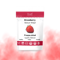فراولة مجففة بالتبريد 60 جم