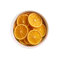 برتقال شرائح مجففة طرية