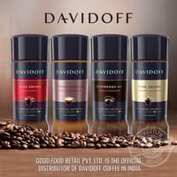 قهوة دافيدوف ١٠٠ غرام - رائحة غنية وحيوية وحارة