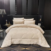 عروض نهاية السنة – مفرش شتوي مفرد | 6 قطع فرو مخمل