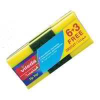 اسفنج فليدا غسيل الاواني المنزلية6+3حبة