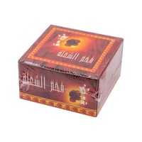 فحم الشعلة الفاخر مدور