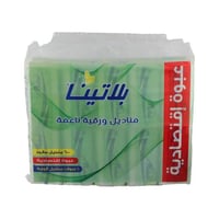 مناديل بلاتينا 10 عبوات 600 منديل مفرد