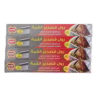 طقم رول قصدير القمة 4 حبة 300 مم