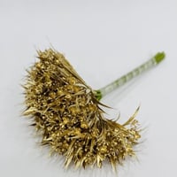 ورد صناعي ذهبي مقاس 30 سم ارتفاع