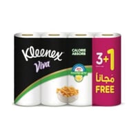 مناديل كلينكس مطبخ 3+1 رول