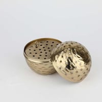 مبخرة هندي ذهبي مقاس 10*10 سم