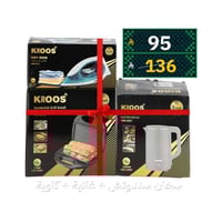 سخان ساندويتش +مكوى بدون بخار +غلاية