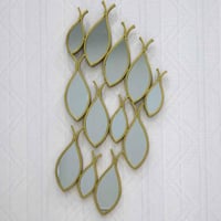 منظر ديكور حديد مرايا مقاس 105*36 سم