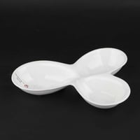 صحن ميلامين مقسم مقاس 26*19 سم