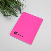 دفترعربي مسطر فسفوري وردي 96ورقة