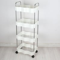 رف تنظيم بلاستيك مع اكرليك 4 دور ارتفاع 104 سم