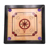 كيرم وسط خشب