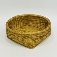 سلة تقديم خيزران 20*7سم