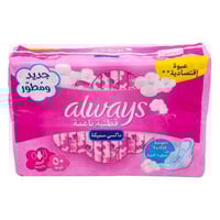 اولويز بالاجنحة زهرية قطنية ناعمة 50 فوطة