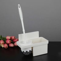 رف فرشاة المرحاض متعددة الوظائف