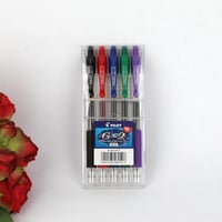 طقم اقلام حبر جل بايلوت 5 لون