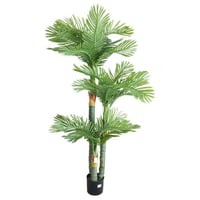شجرة نخيل صناعي بمركن اسود ارتفاع 170 سم