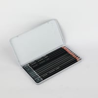 طقم اقلام رصاص بدرجات مختلفة بوكي 12 قلم