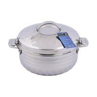 حافظة طعام استيل فضي مقاس 1500 ملي