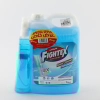 منظف وملمع زجاج فايتكس 4 لتر+650 مل