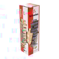 لعبة جماعية تركيب برج/التراص الطوب خشبي 54 قطعة