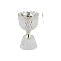 مبخرة رجاج بتصميم مميز مقاس 15*9 سم