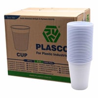 كرتون كاسات بلاستيك 1000 كاسة