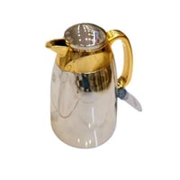 ترمس يارا فضي مع ذهبي 0.65 لتر