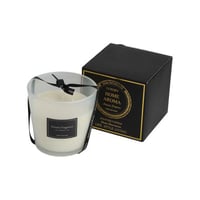 شمع معطرة بكاس ارتفاع 12.5 سم