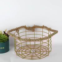 سلة حديد دائري عميق مقاس 30*16 سم