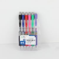 طقم اقلام حبر 6 الوان