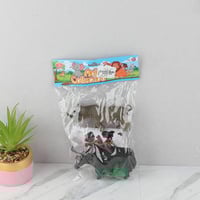 لعبة مجموعة حيوانات بكيس