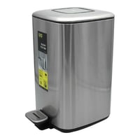 سطل نفايات 12 لتر ضد البصمة بدعاسة