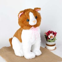 دمية بشكل قطة قطن ارتفاع 38سم