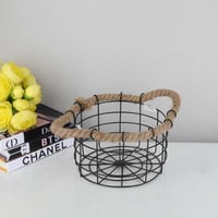 سلة حديد دائري عميق مقاس 20*13 سم