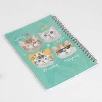 دفاتر سلك 60 ورقة عربي متعدده الاشكال